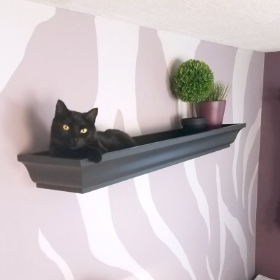 Cat Crown Wall Shelf Bed