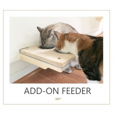 Artisan Made - (2) Floating Cat Wall Shelves + (1) Floating Cat Wall Bed
