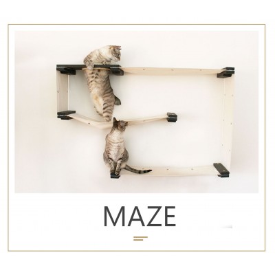 Maze - Wall Mounted for Cats