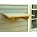 Outdoor Cedar Cat Wall System: Perch