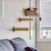 Cat Hammock - Wall Mounted Cat Bed - with 2 Sisal Steps